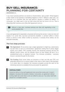 Business Life Insurance Made Simple - Buy-sell insurance
