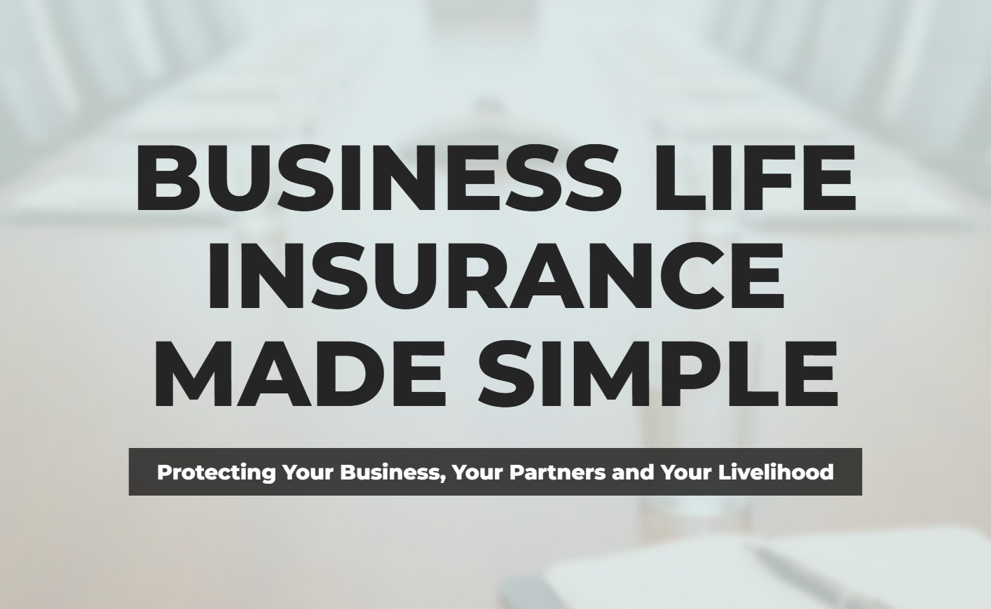 Business Life Insurance Made Simple eBook