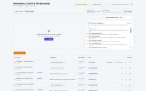 Policy schedules and statements read by Risk Companion, with the fields populated for the adviser to confirm