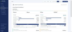 Risk Toolkit needs analysis output showing cover held against cover needed